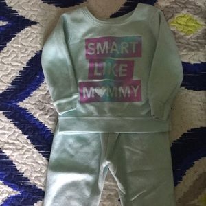 Toddler sweatsuit. Size 18 months.